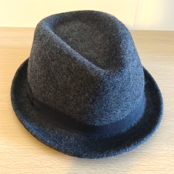 JoeFresh wool fedora hat. Size S/M. New, never worn. Circumference 21 3/4 inch - Picture 1 of 6